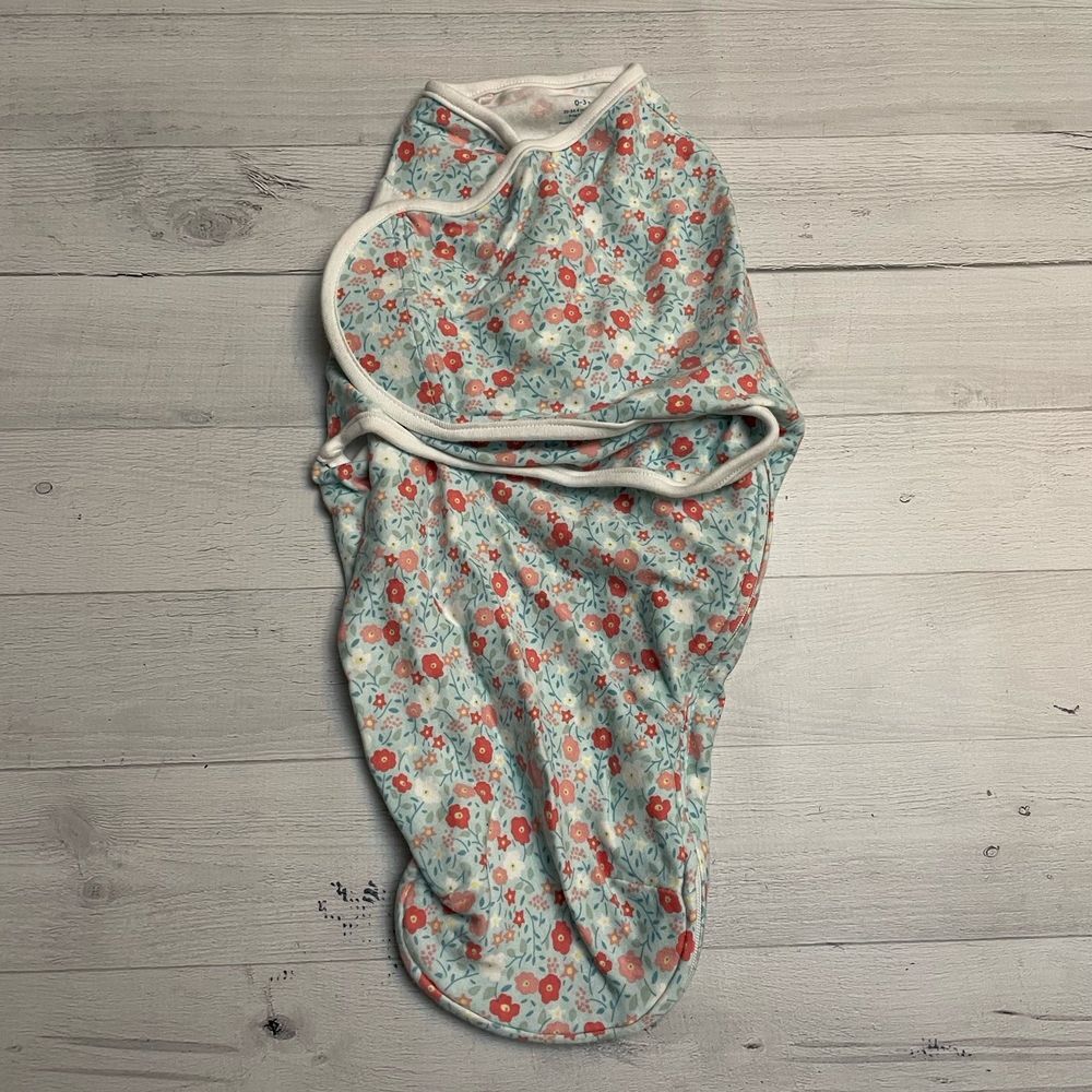 Aden & anais floral cotton swaddle 0-3 months